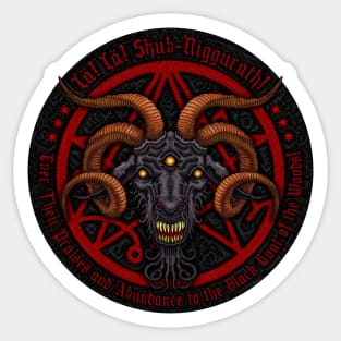 Black Goat Sigil- Azhmodai 2019 Sticker